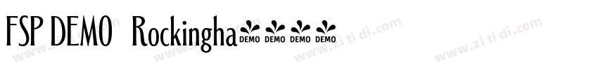 FSP DEMO   Rockingha字体转换